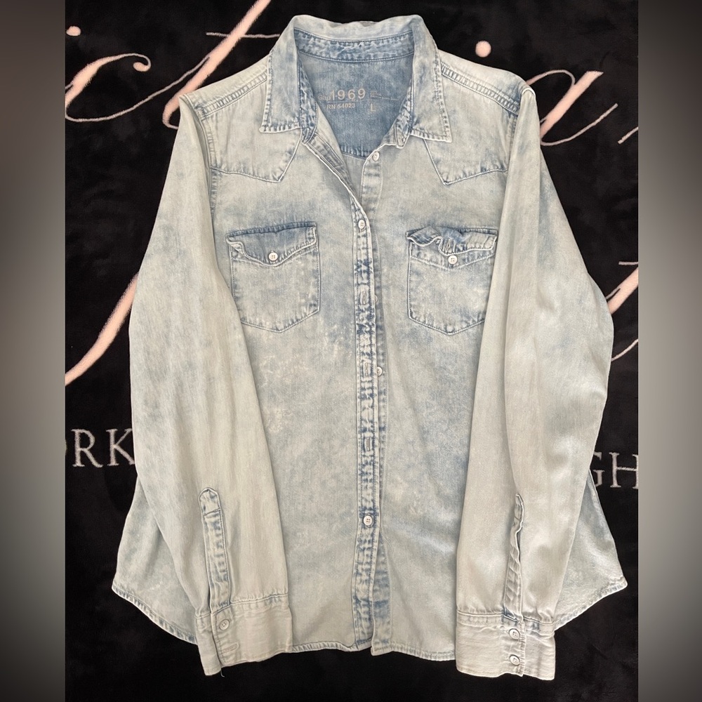 Gap long sleeve Cotton Denim